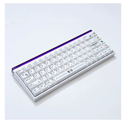 Electronic Pet, Virtual Pet theme design replaces keycaps, PBT material material personalized keycap set, compatible with 61/64/68/75/84/87/104 mechanical keyboard replacement keycap
