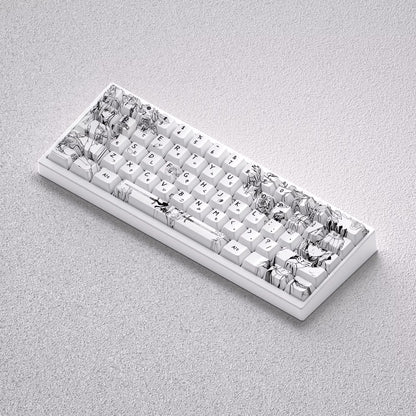 Fate/stay night series, Altria Pendragon/saber theme, original high PBT material compatible MX switch mechanical keyboard, anime and game theme keycap set, mechanical keyboard replacement keycap set