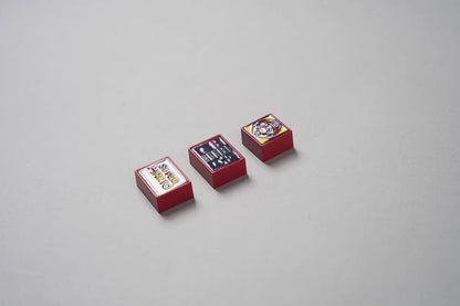 Metal enamel material, 1U/1.25U Mario themed set, anime and game creative metal custom decorative keycaps