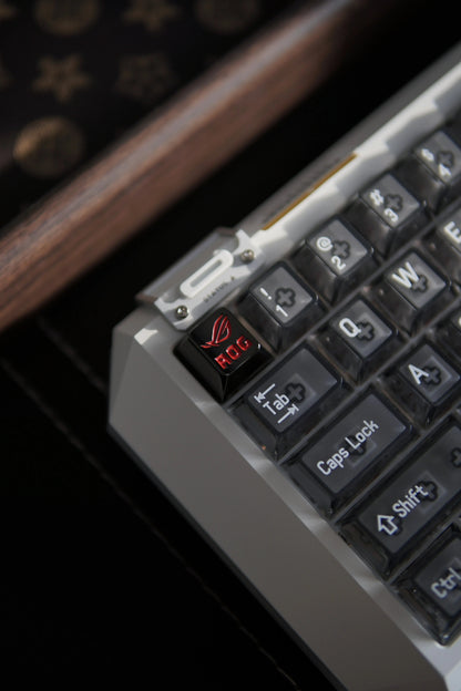 ASUS, ROG theme, Republic of Gamers, 1U metal logo personalized keycap