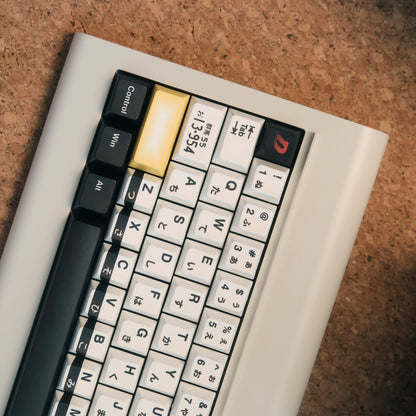 Initial D，AE86，PBT material personalized keycap set, anime keycap culture peripheral mechanical keyboard decoration keycaps， Compatible with 61/64/68/75/84/87/104 key mechanical keyboard keycap set