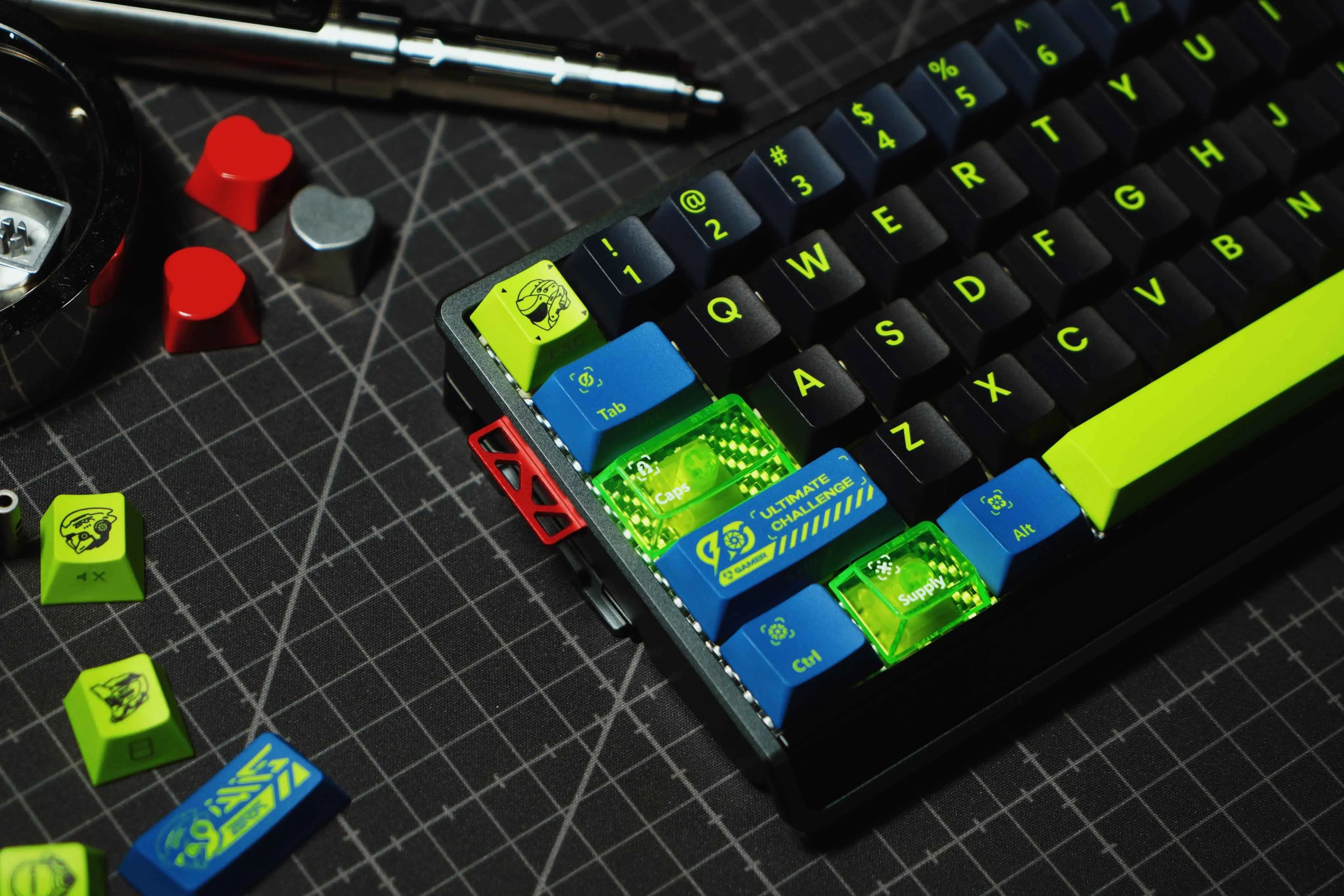Relative universe theme  set, custom set personalized keycap series，PBT material, Original factory height, compatible with 61/64/68/75/84/87/104 mechanical keyboard keycap set