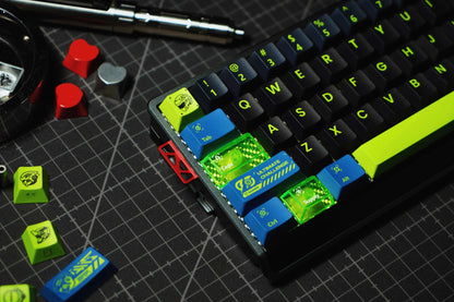 Relative universe theme  set, custom set personalized keycap series，PBT material, Original factory height, compatible with 61/64/68/75/84/87/104 mechanical keyboard keycap set