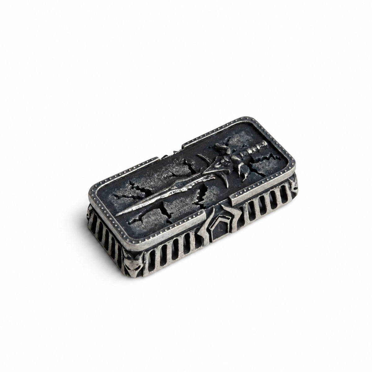Warcraft, Frostmourne, 2U Backspace Key Metal Personalized Keycaps, Game Creative Culture Keycaps, Mechanical Keyboard Game Keyboard Decorative Keycaps
