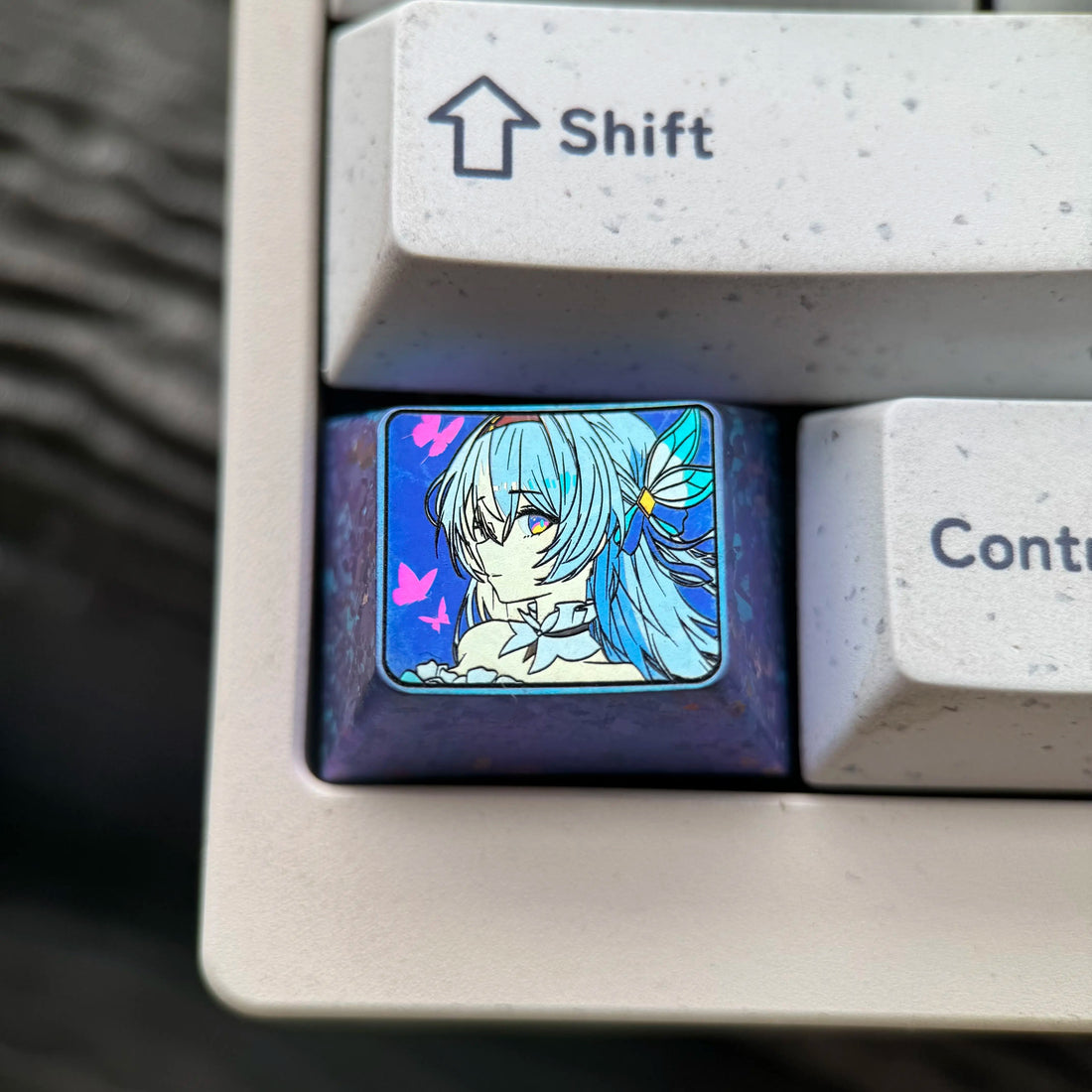 Honkai: Star Rail, Firefly, 1.25U titanium alloy personalized keycaps, game creative cultural mechanical keyboard decorative keycaps, metal art keycaps