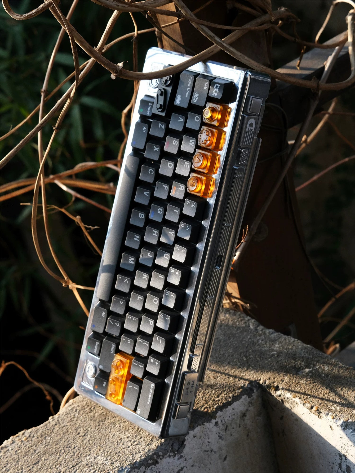 PEI Personalized Keycaps PC Material Personalized Keycaps, Gamepad Shaped Keys, Gamepad Metal CNC Mechanical Keyboard Decorative Keycap Set