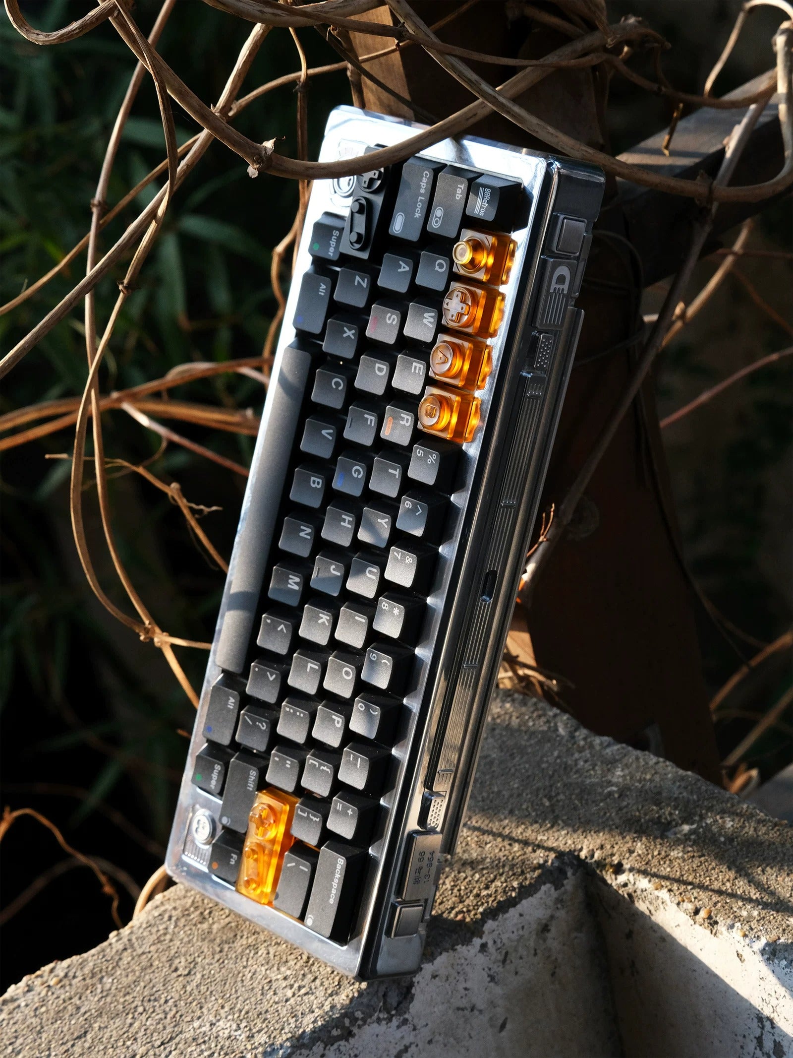 PEI Personalized Keycaps PC Material Personalized Keycaps, Gamepad Shaped Keys, Gamepad Metal CNC Mechanical Keyboard Decorative Keycap Set