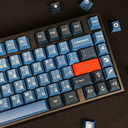 De profundis theme, PBT material personalized keycap set, movie anime and games cultural creative decoration keycap set, compatible with 61/64/68/75/84/87/104 mechanical keyboard