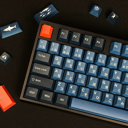 De profundis theme, PBT material personalized keycap set, movie anime and games cultural creative decoration keycap set, compatible with 61/64/68/75/84/87/104 mechanical keyboard