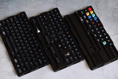 Original design, deep outer space, original high PBT material thermal sublimation process mechanical keyboard customized personalized keycap set