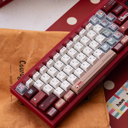 Family Computer, Nintendo Entertainment System theme, customized keycap set with PBT+PC sublimation technology, FC keycap set