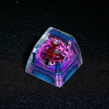 The Hollow Knight，Crystal drops of glue seals, resin personalized keycaps, anime game artisankeycaps