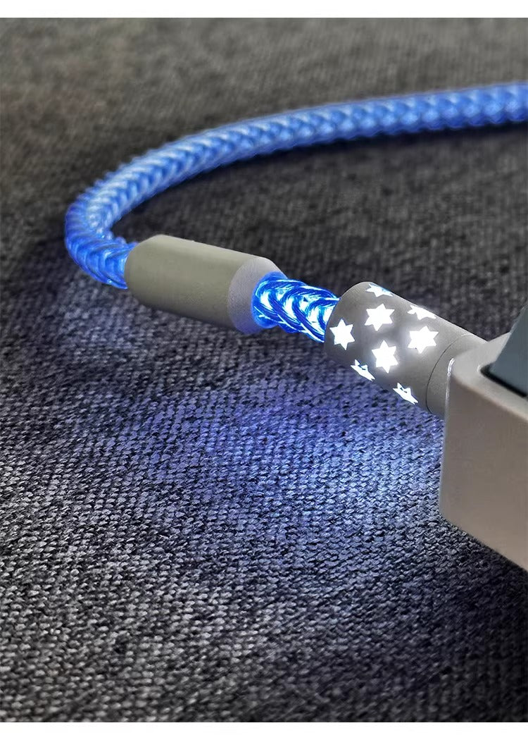 Basic overall luminous single-crystal copper mechanical keyboard customized manual data cable, luminous data cable