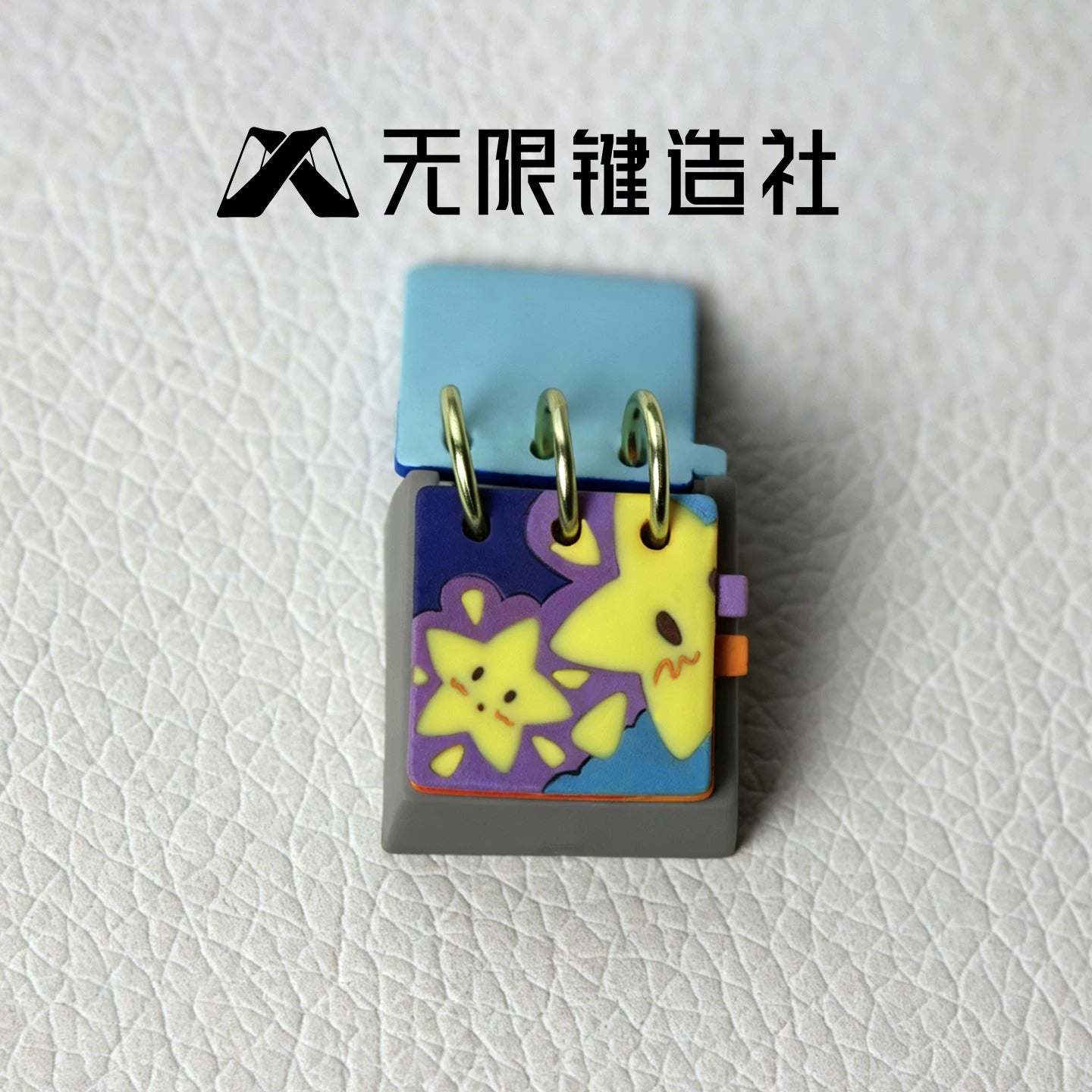 Calendar series cute personalized keycaps original design healing series multi-color resin molding mechanical keyboard decoration keycaps replaceable artistic keycaps