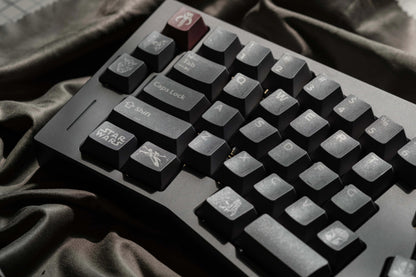 Original sci-fi Star Wars series, The Mandalorian themed keycap factory height 172 key PBT material mechanical keyboard personalized keycap set