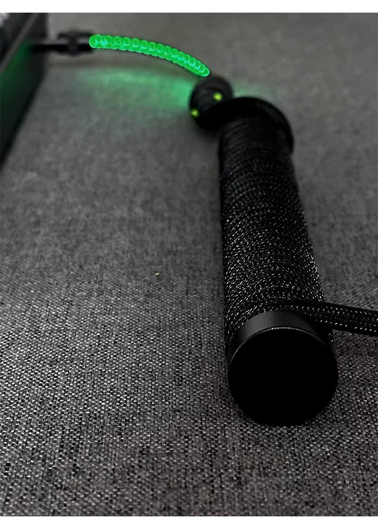 Hand customized three-stage illuminated aviation plug data cable, mechanical keyboard cable supporting magnetic axis keyboard