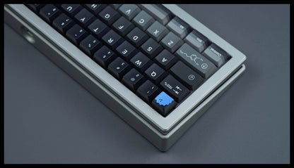 Dopamine themed PBT material creative keycap set, mechanical keyboard decorative keycaps, trendy and fashionable, creative peripherals, artistic keycaps, Compatible with 61/64/68/75/84/87/104 key mechanical keyboard keycap set