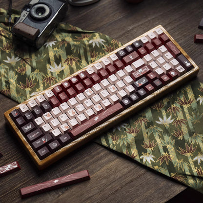 The Hollow Knight theme, PBT material, sublimation， Personalized keycap set, original factory height mechanical keyboard decorative keycap set