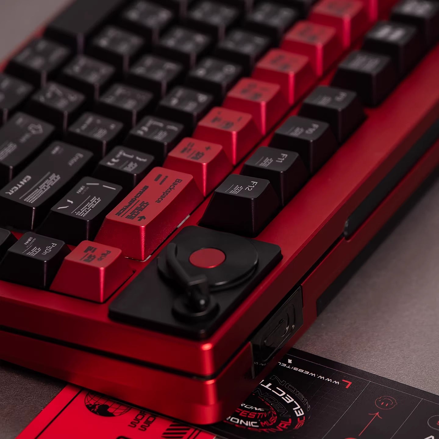 Parameterized metal paint keycaps, made of BPT material, sublimation， Original factory height mechanical keyboard decorative keycaps