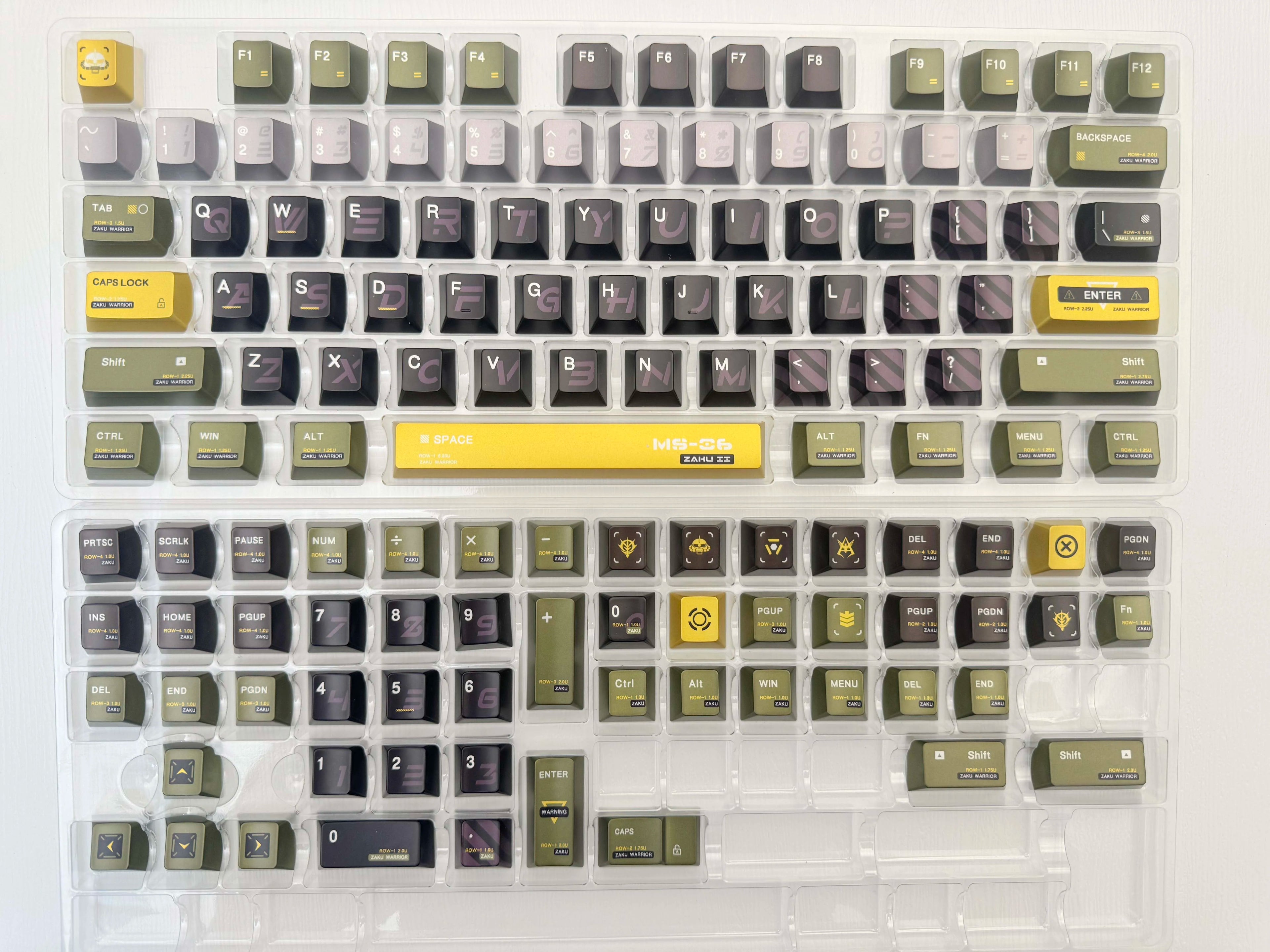Metal paint texture anime set keycap collection theme design simple keycap replacement set, custom set personalized keycap series，PBT material, Original factory height, compatible with 61/64/68/75/84/87/104 mechanical keyboard keycap set