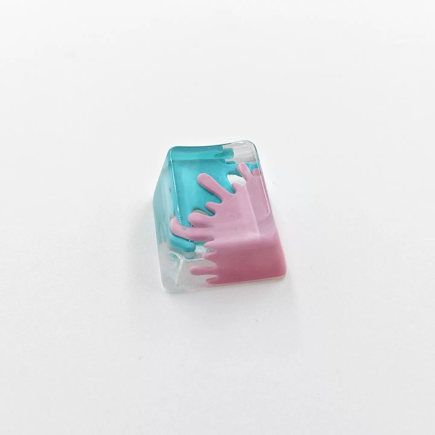 Splatoon theme, inkjet/graffiti, crystal resin personalized keycaps, game culture creative keycaps, Mechanical keyboard decorative keycaps
