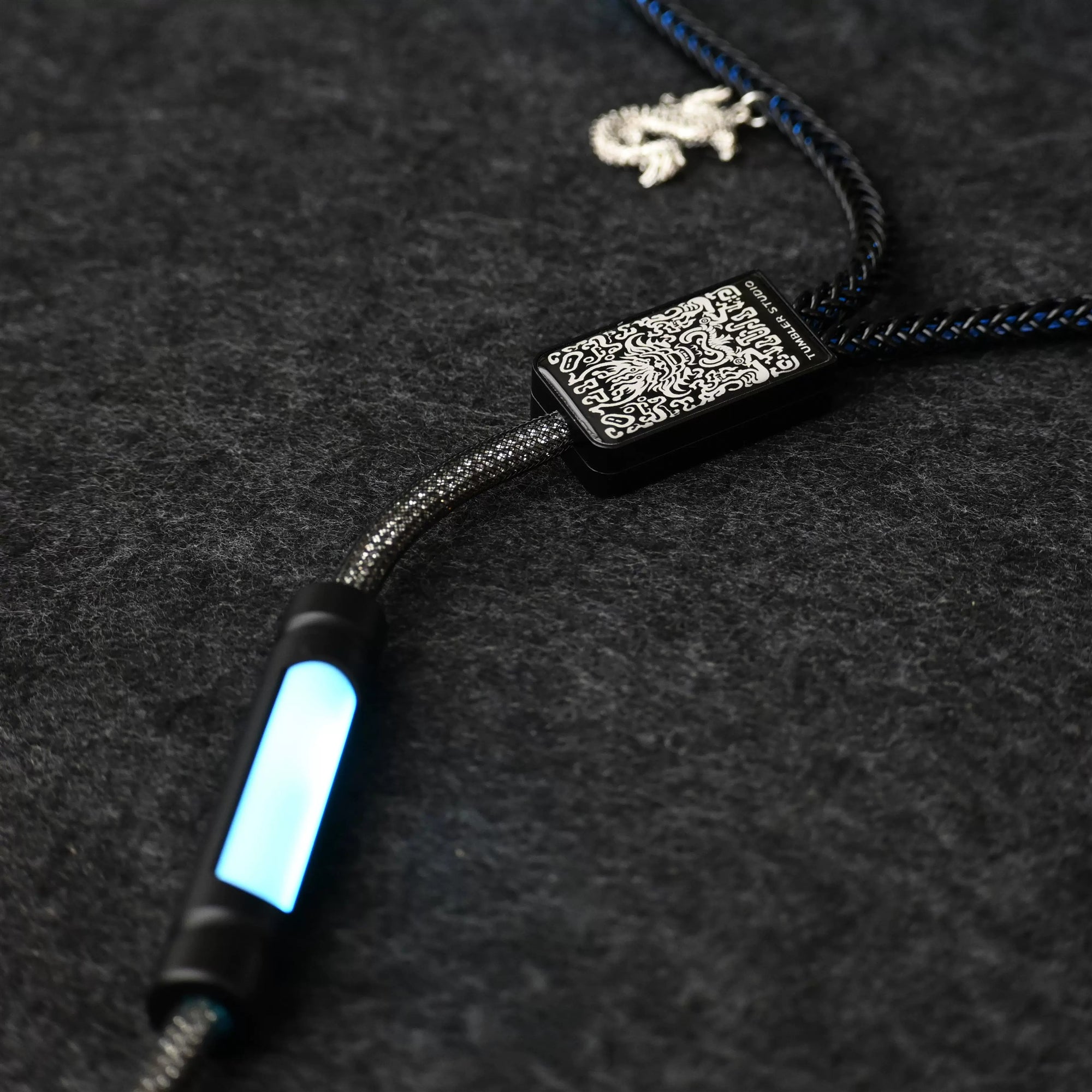 Handmade customized dragon theme one to two aviation plug data cable V2 one out two keyboard cable magnetic switch keyboard cable 8K keyboard custom data cable