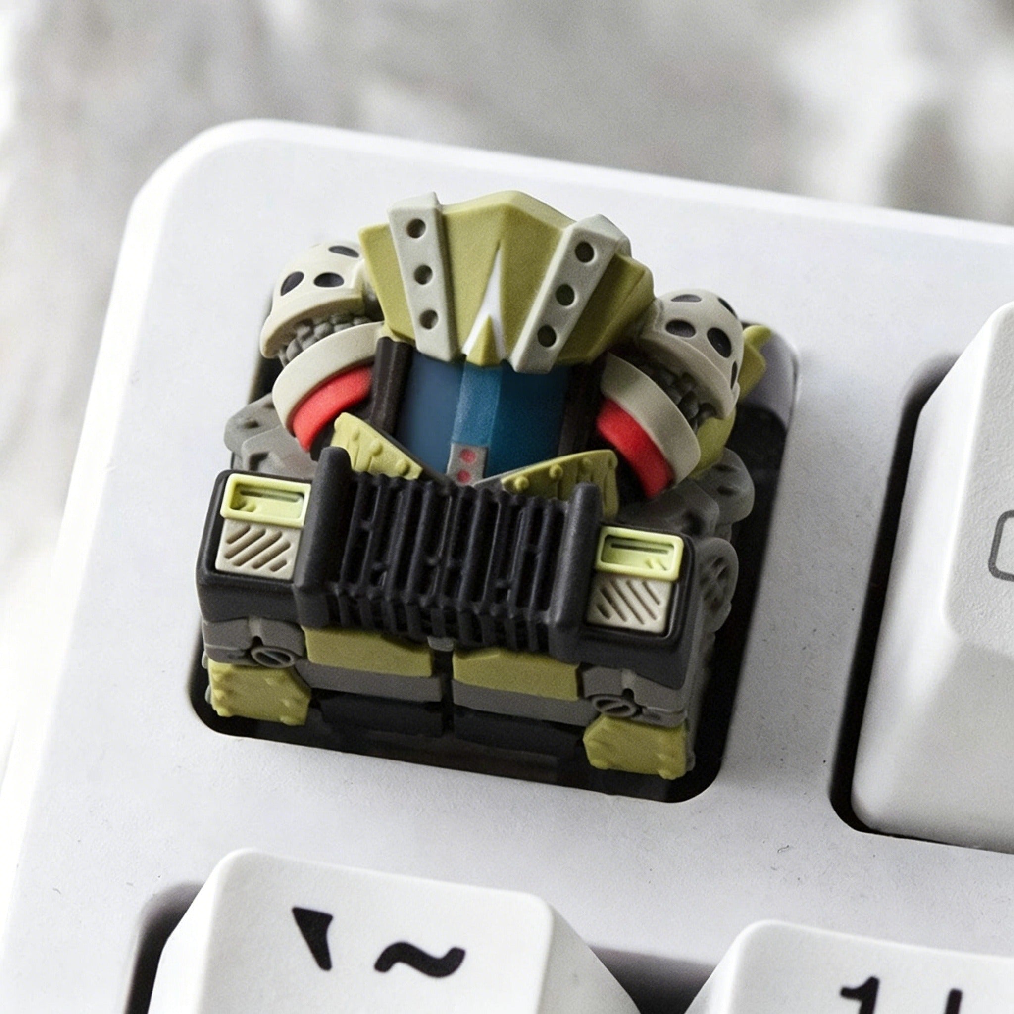 Original design, Apocalypse scavenger series, multi-color resin personalized keycaps, mechanical keyboard decorative keycaps artisankeycaps