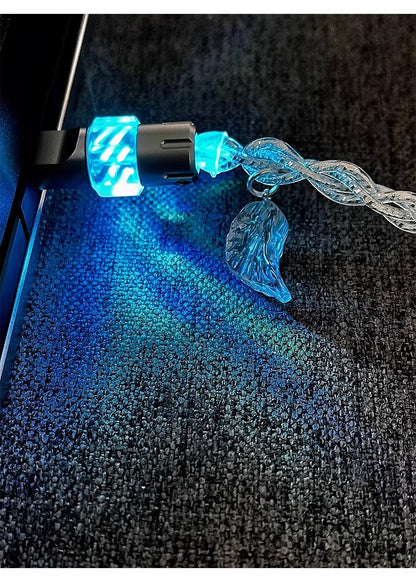 Independent induction magnetic switch light, one to two dual Type-C, 8k gaming cable, keyboard customization, manual data cable