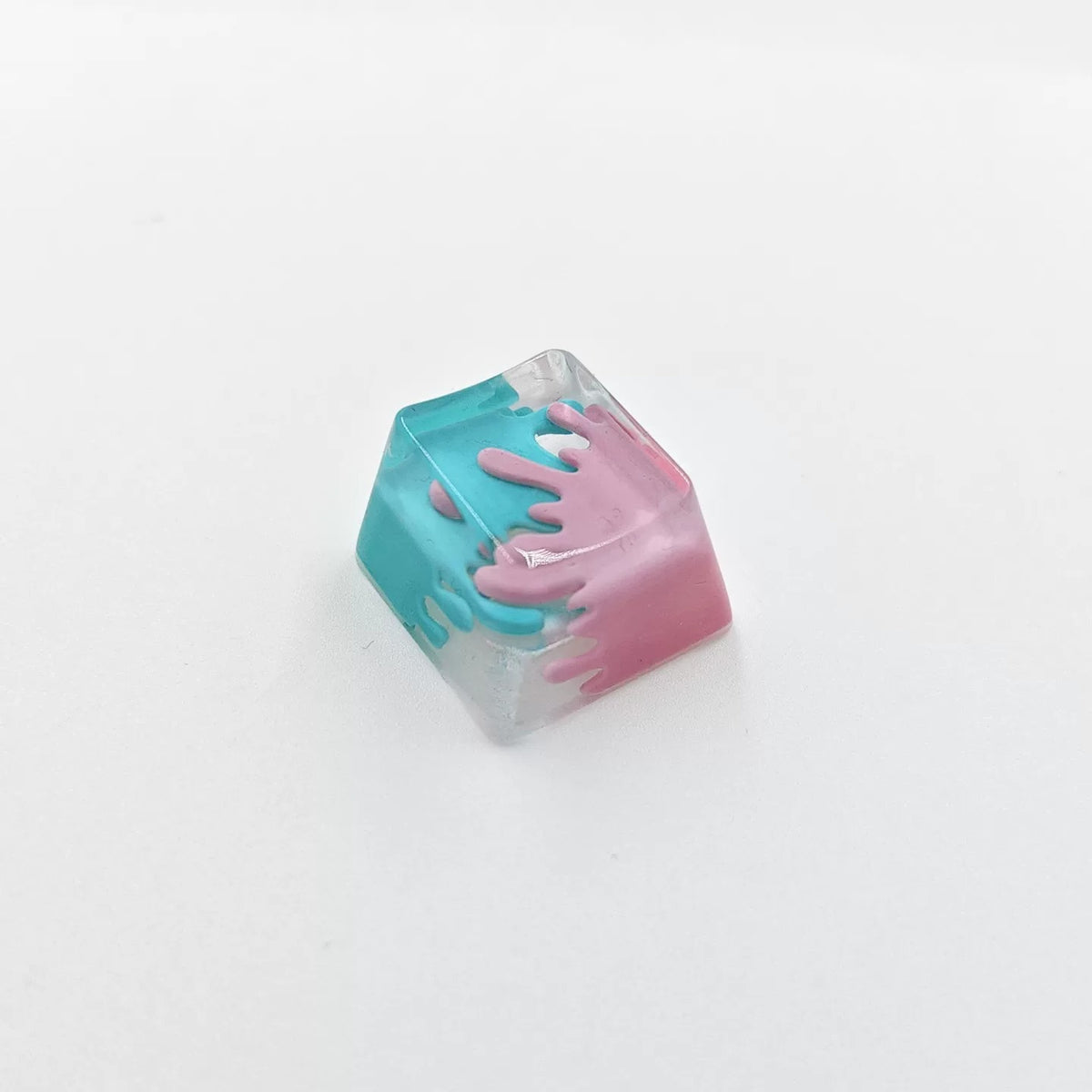 Splatoon theme, inkjet/graffiti, crystal resin personalized keycaps, game culture creative keycaps, Mechanical keyboard decorative keycaps