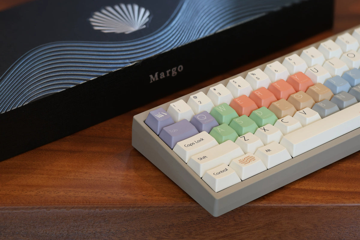Morandi color scheme, PBT material Mechanical Keyboard Replacement Keycap Set, Compatible with 61/64/68/75/84/87/104 Key Mechanical Keyboard Keycap Set