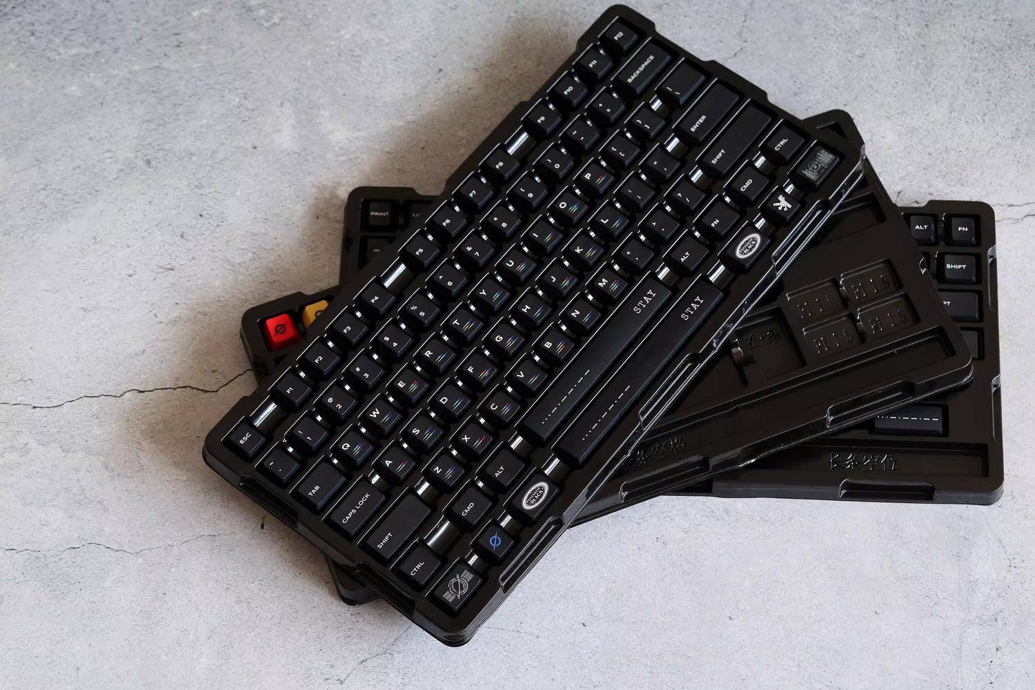 Original design, deep outer space, original high PBT material thermal sublimation process mechanical keyboard customized personalized keycap set