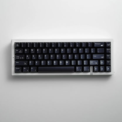 Black/White Holiday Pearl Paint Mechanical Keyboard Keycaps Minimalist Style Decorative Keycaps, PBT Heat Sublimation Original Factory Height, Personalized Keyboard Keycap Set