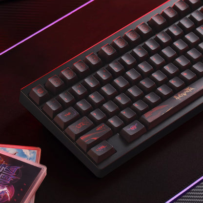 Bayonetta Theme Design, PBT material, sublimation， Personalized keycap set, original factory height mechanical keyboard decorative keycap set