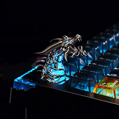 World of Warcraft, Frost Dragon Sindragosa, Metal/Resin versions Game Creative Culture Keycaps, Mechanical Keyboard Game Keyboard Decorative Keycaps