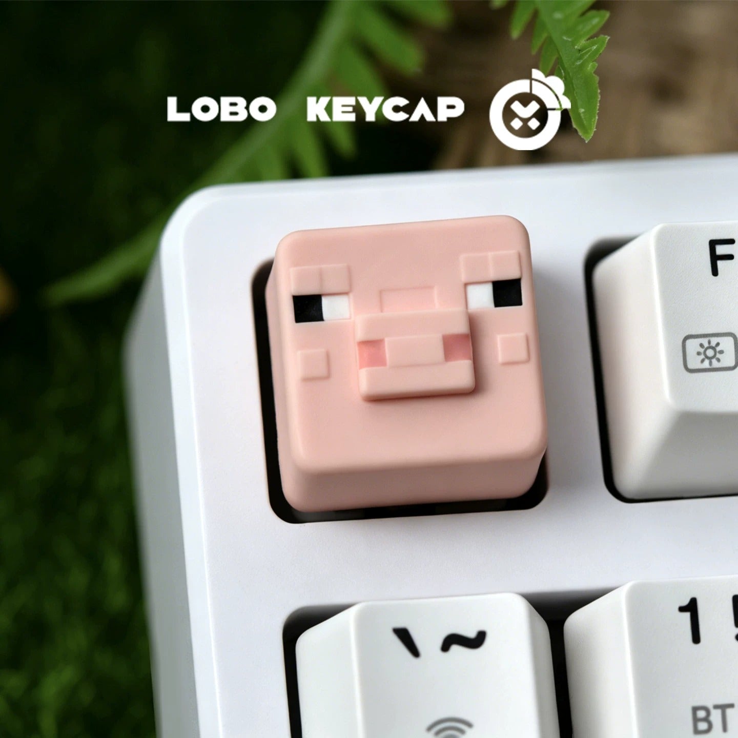 Minecraft， Multi colored resin personalized keycaps, anime, gaming, cultural and creative peripheral products, mechanical keyboard decoration keycaps, gaming keycaps