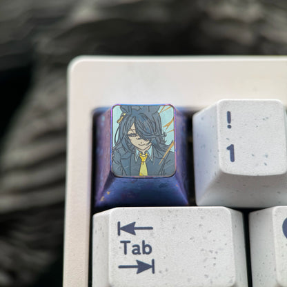 Umamusome: Pretty Derby theme, 1U titanium alloy personalized keycaps, innovative products in anime and gaming culture, mechanical keyboard decorative keycaps