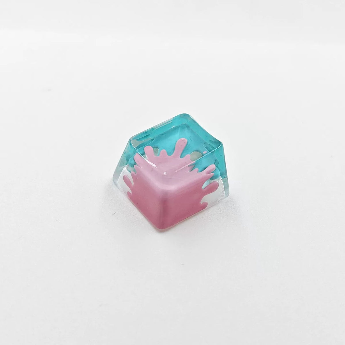 Splatoon theme, inkjet/graffiti, crystal resin personalized keycaps, game culture creative keycaps, Mechanical keyboard decorative keycaps