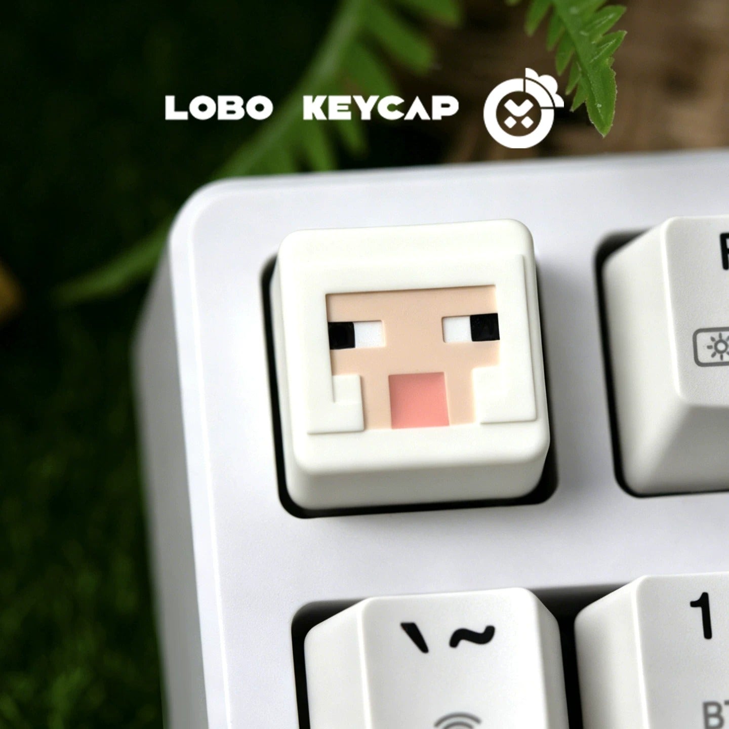 Minecraft， Multi colored resin personalized keycaps, anime, gaming, cultural and creative peripheral products, mechanical keyboard decoration keycaps, gaming keycaps