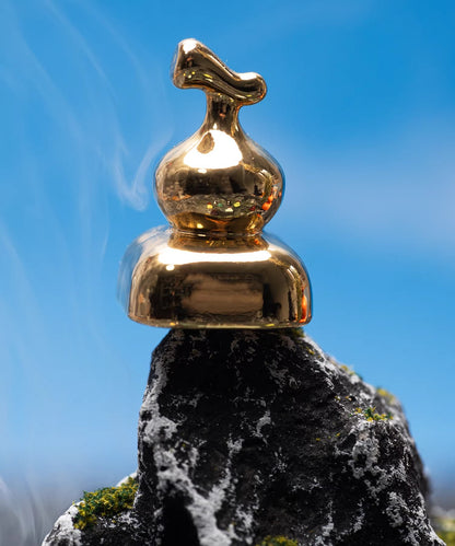 Zinc alloy gourd keycaps, metal baked paint personalized keycaps, random blind box mechanical keyboard creative decorative keycaps