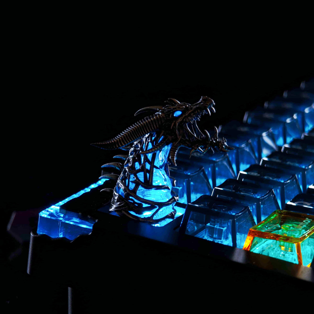 World of Warcraft, Frost Dragon Sindragosa, Metal/Resin versions Game Creative Culture Keycaps, Mechanical Keyboard Game Keyboard Decorative Keycaps