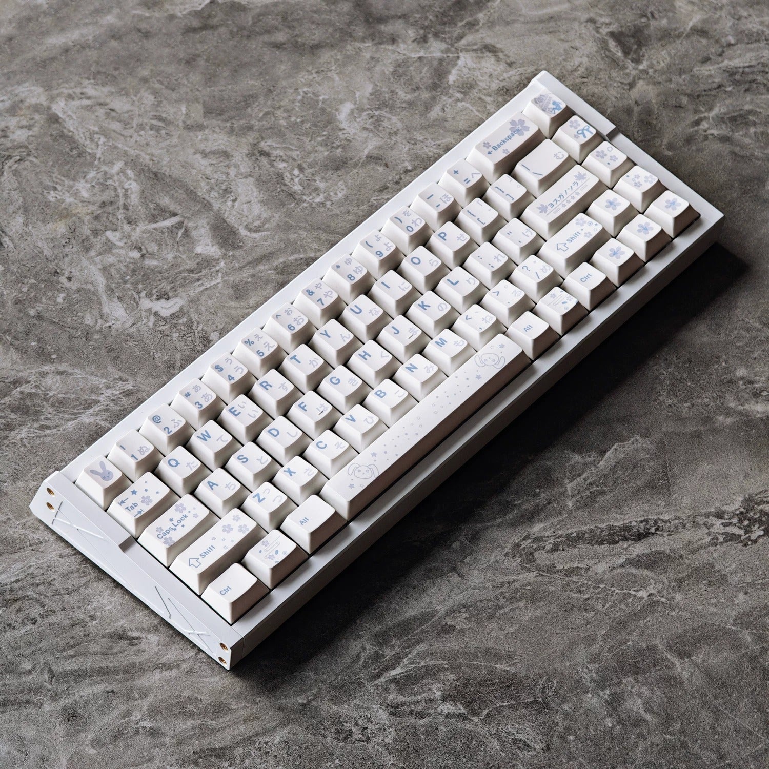 Yosuga no Sora, Kasuga Sora Theme Design Set Anime Game Personalized Keycaps Original Factory Height PBT Compatible 60 63 64 65 68 75 87