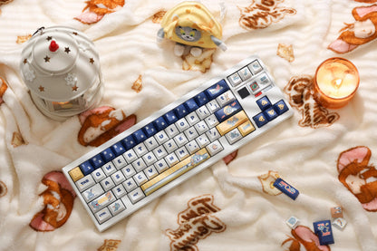 Tom and Jerry Theme Keycaps -155 Keys - Original High PBT Thermal Sublimation Decorative Keycap Set