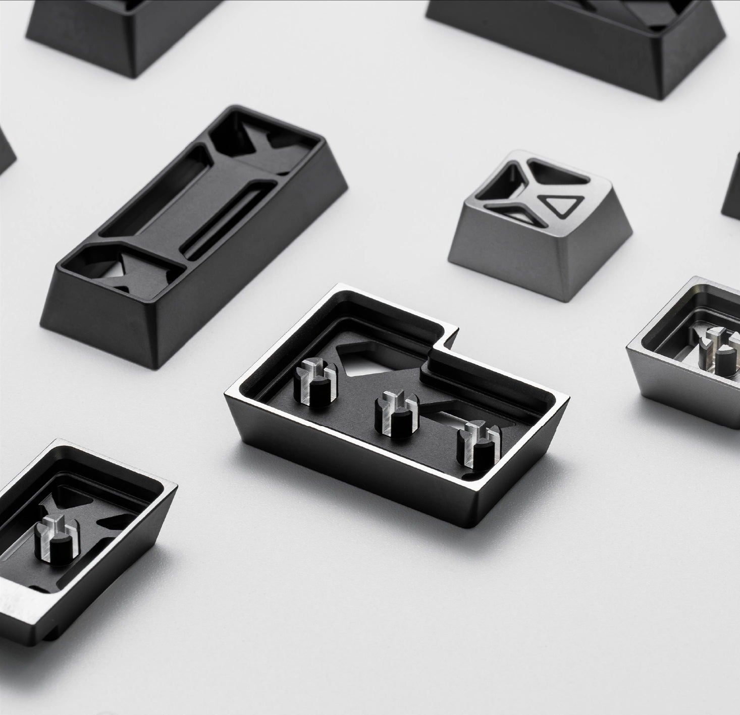 Aluminum alloy metal keycap N ²Neural Node, metal set personalized keycap