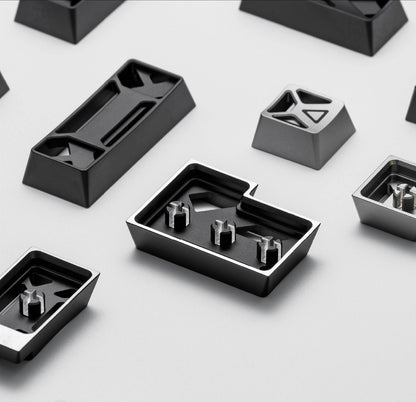 Aluminum alloy metal keycap N ²Neural Node, metal set personalized keycap