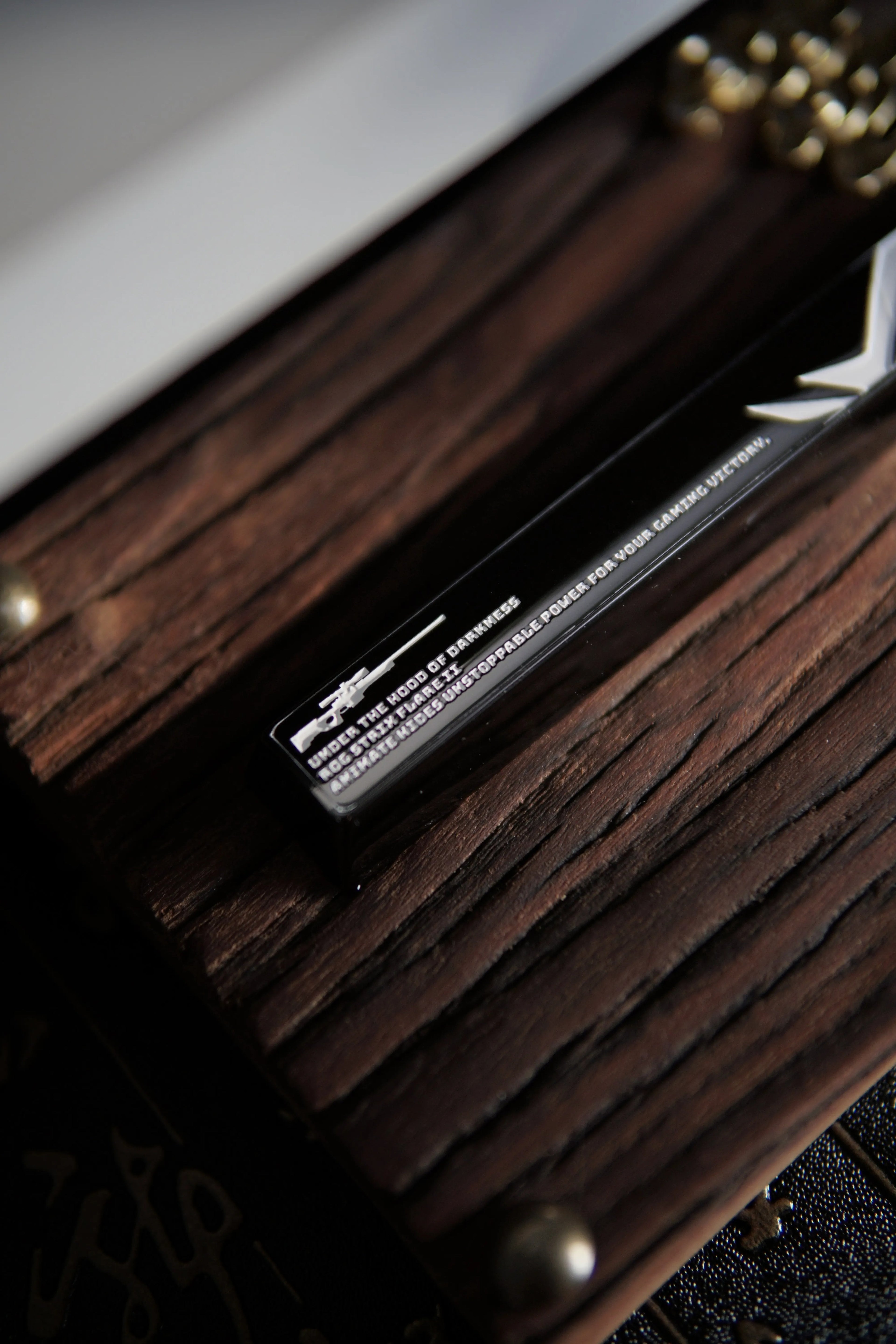 ASUS, ROG theme, Republic of Gamers, 1U /6.25U metal logo personalized keycap