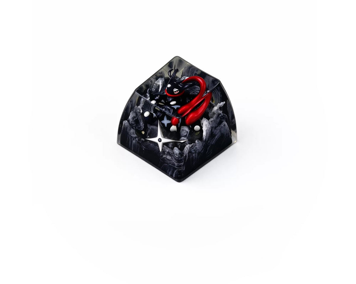 Pok é mon series/ Greninja Crystal Resin Keycaps Original Design Personalized Keycaps, Anime Game Culture Creative Keycaps Mechanical Keyboard Cartoon Decorative Keycaps