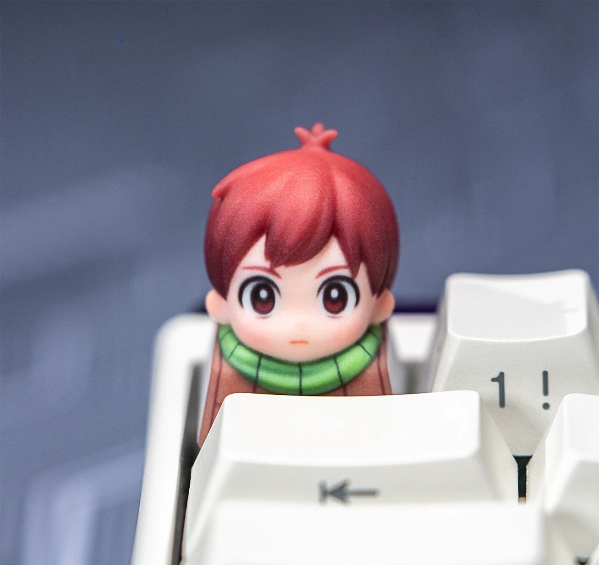 Delicious in Dungeon theme secondary creation, 3 D printing, not corroded or faded, three-dimensional modeling, anime, gaming, cultural creativity, personalized keycaps, mechanical keyboard decoration keycaps