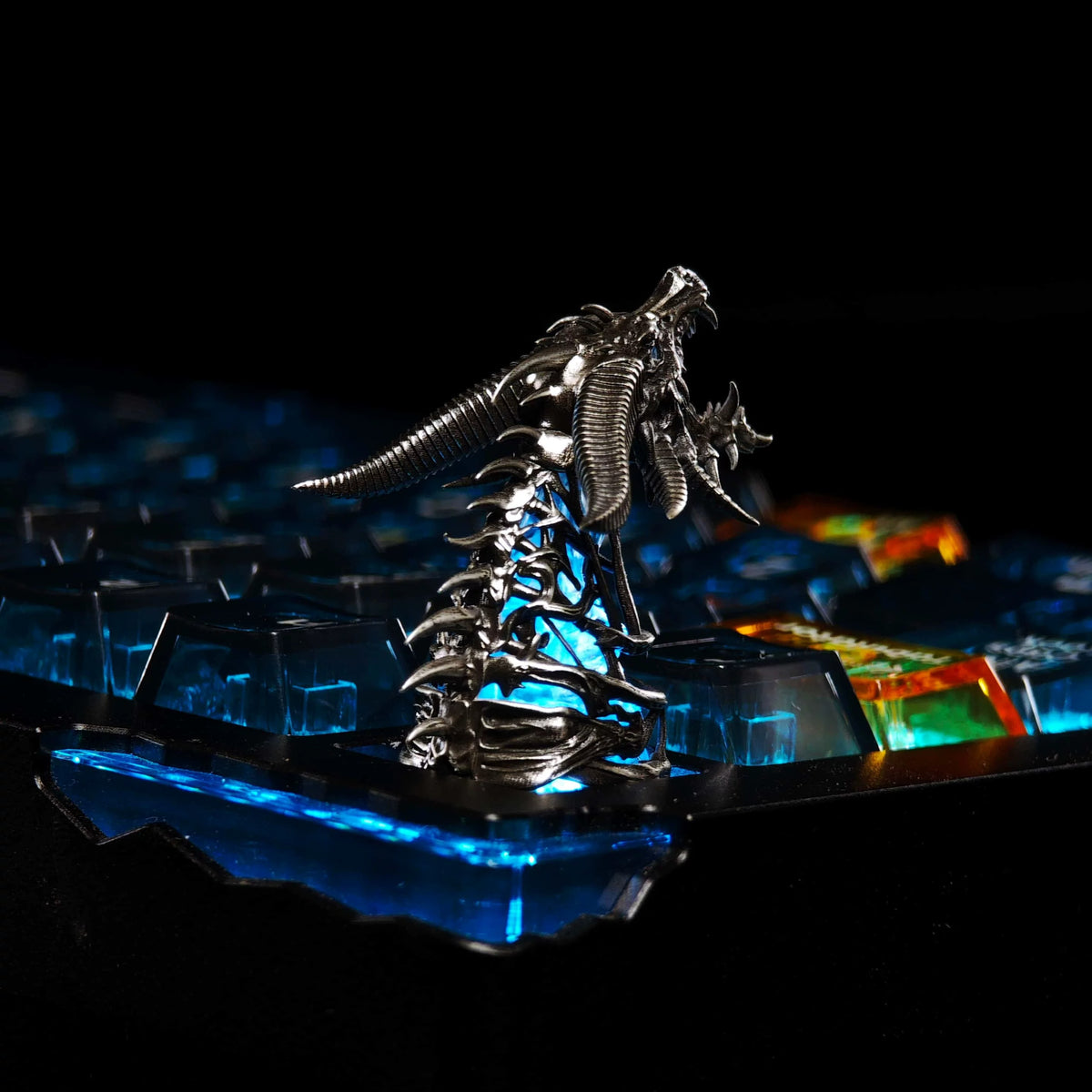 World of Warcraft, Frost Dragon Sindragosa, Metal/Resin versions Game Creative Culture Keycaps, Mechanical Keyboard Game Keyboard Decorative Keycaps