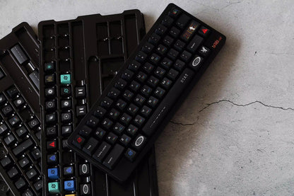 Original design, deep outer space, original high PBT material thermal sublimation process mechanical keyboard customized personalized keycap set