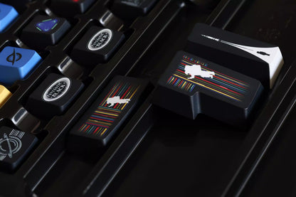 Original design, deep outer space, original high PBT material thermal sublimation process mechanical keyboard customized personalized keycap set